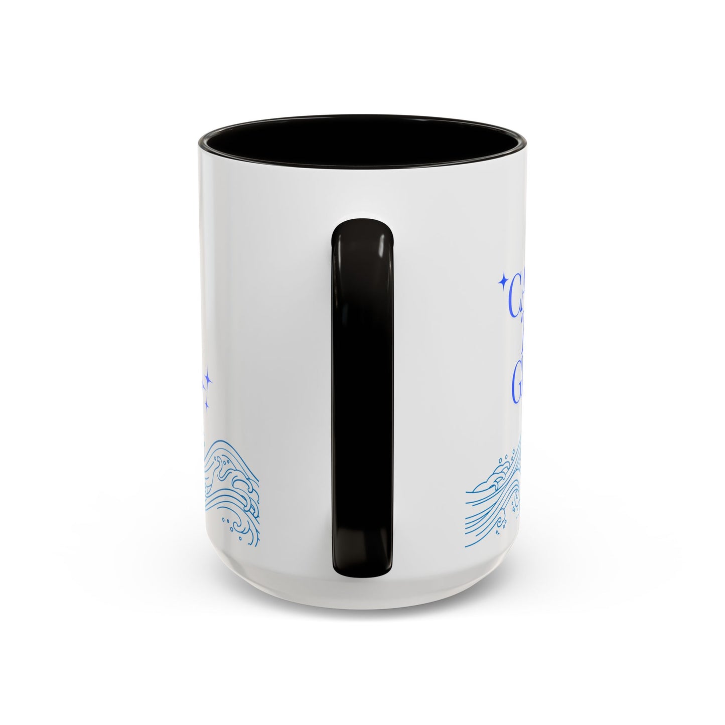 Ocean Wave Coffee Mug - Colorful 11oz & 15oz Cups with Inspirational Text