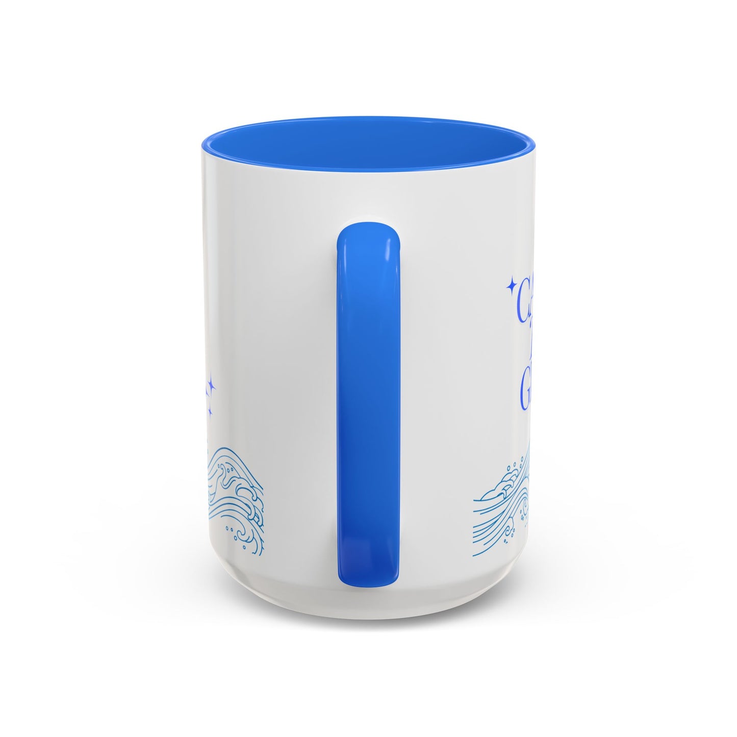 Ocean Wave Coffee Mug - Colorful 11oz & 15oz Cups with Inspirational Text