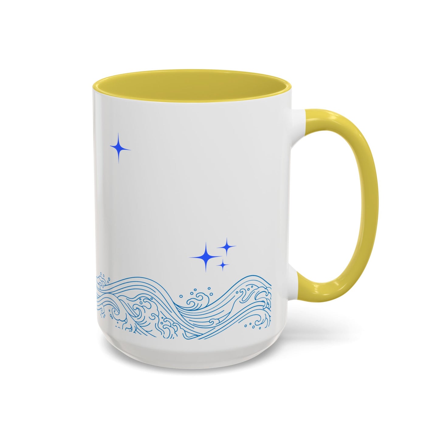 Ocean Wave Coffee Mug - Colorful 11oz & 15oz Cups with Inspirational Text