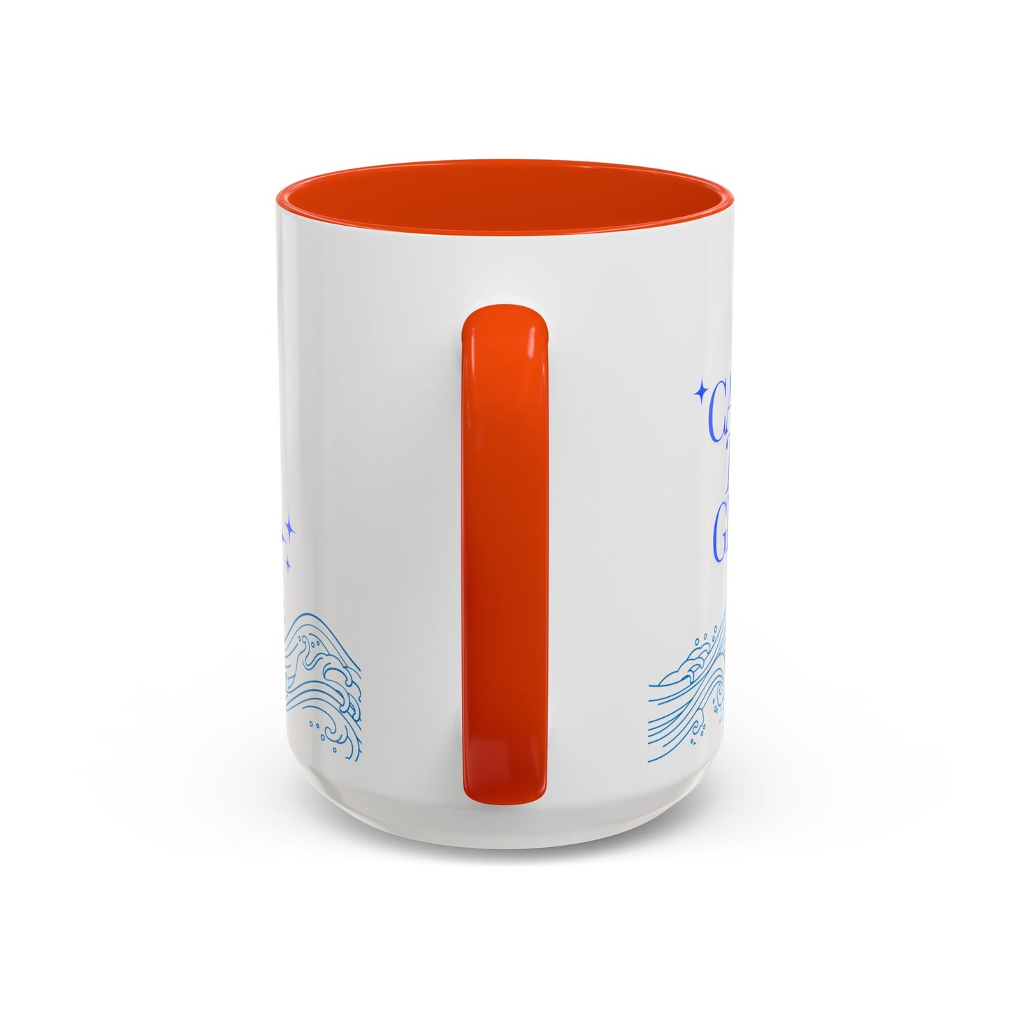 Ocean Wave Coffee Mug - Colorful 11oz & 15oz Cups with Inspirational Text