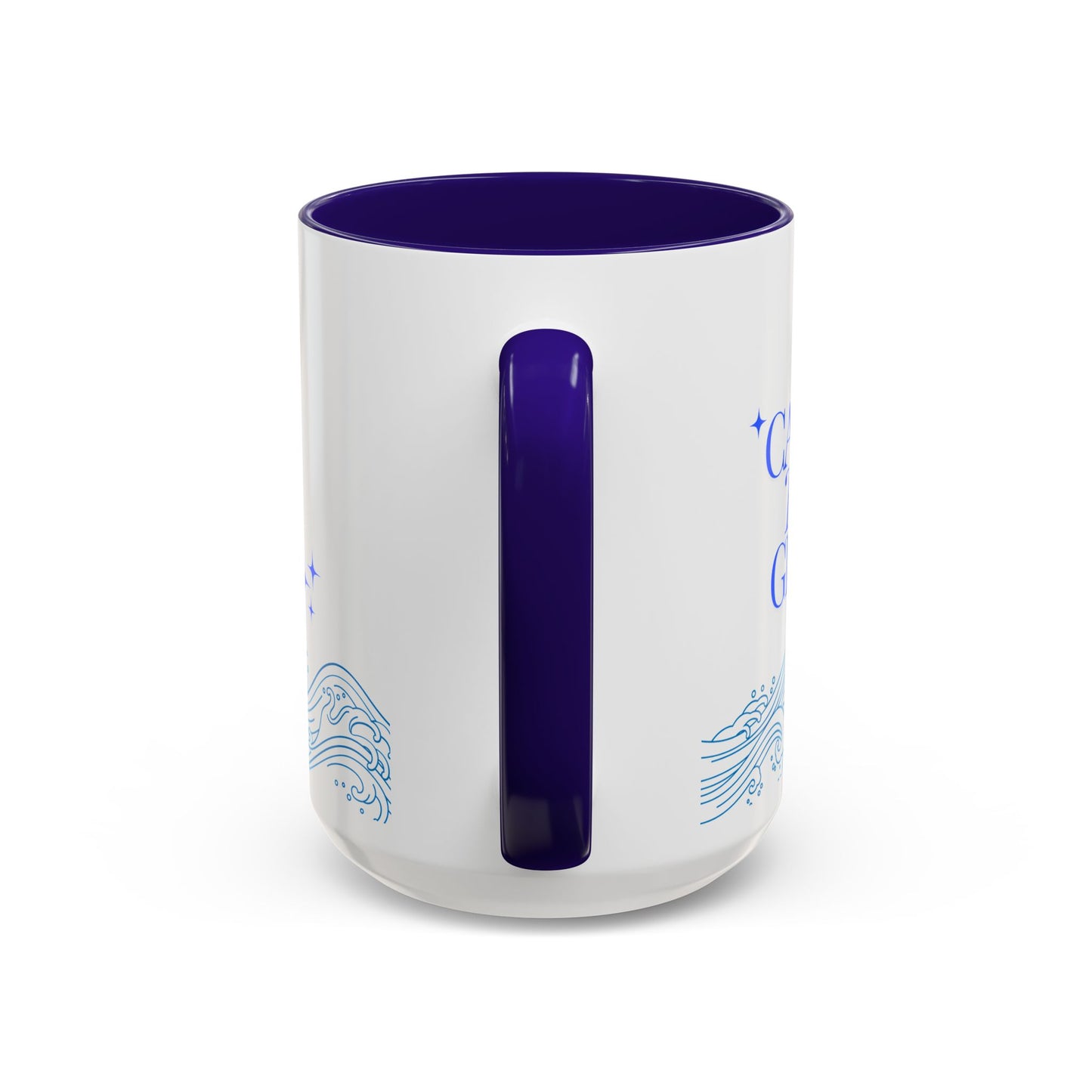 Ocean Wave Coffee Mug - Colorful 11oz & 15oz Cups with Inspirational Text