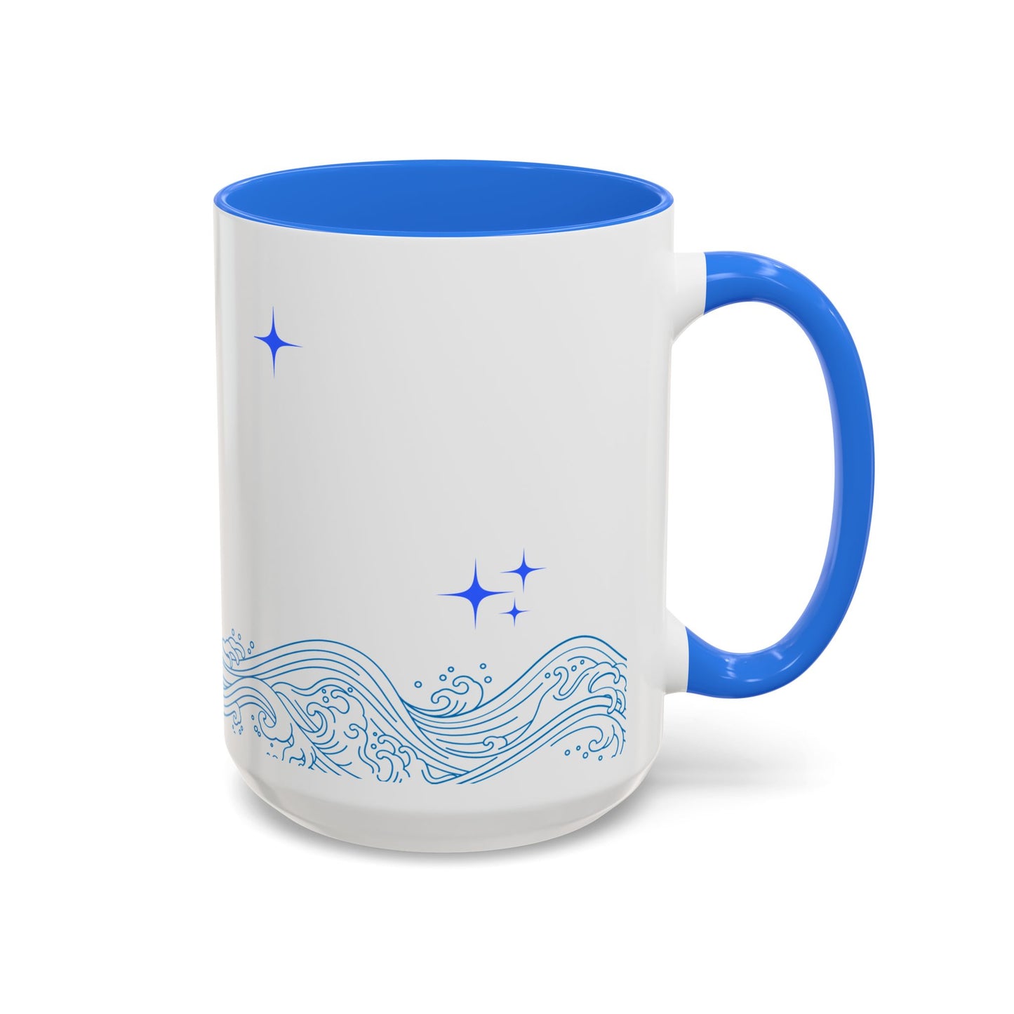 Ocean Wave Coffee Mug - Colorful 11oz & 15oz Cups with Inspirational Text