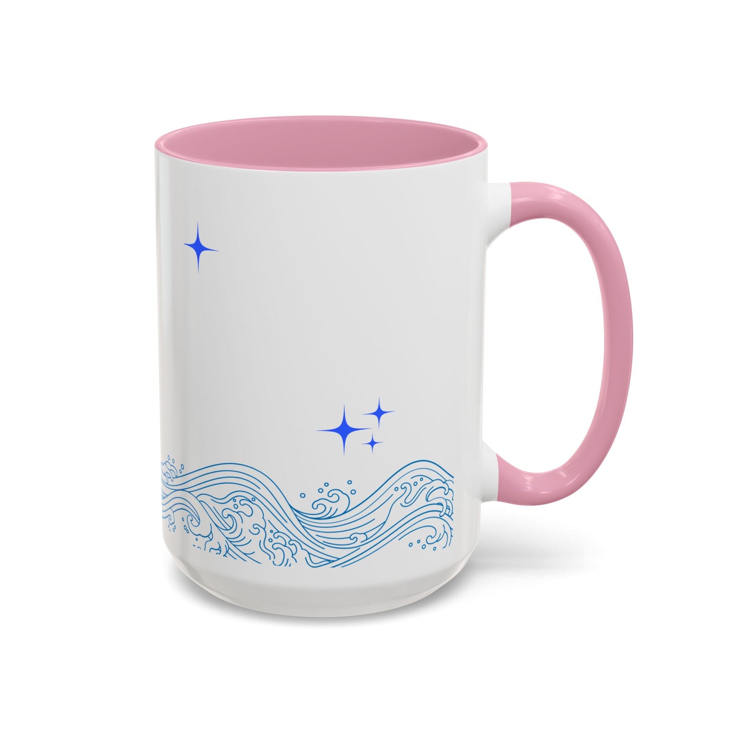 Ocean Wave Coffee Mug - Colorful 11oz & 15oz Cups with Inspirational Text