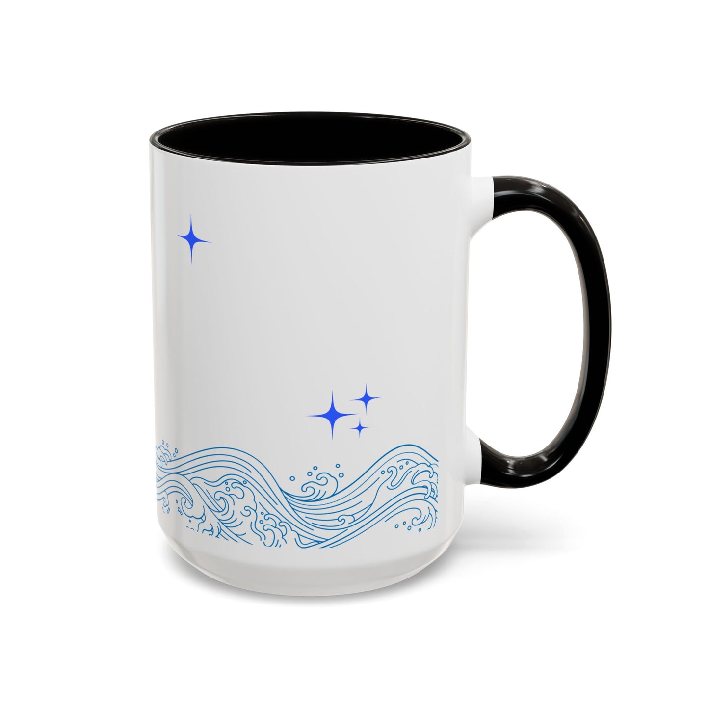 Ocean Wave Coffee Mug - Colorful 11oz & 15oz Cups with Inspirational Text