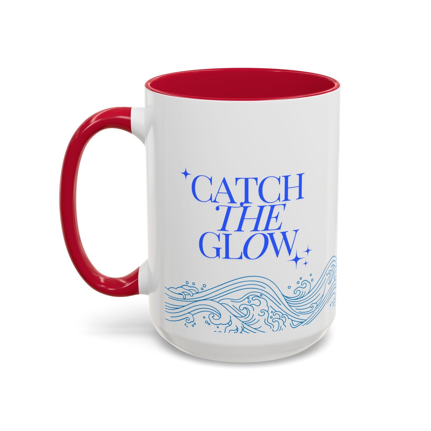 Ocean Wave Coffee Mug - Colorful 11oz & 15oz Cups with Inspirational Text