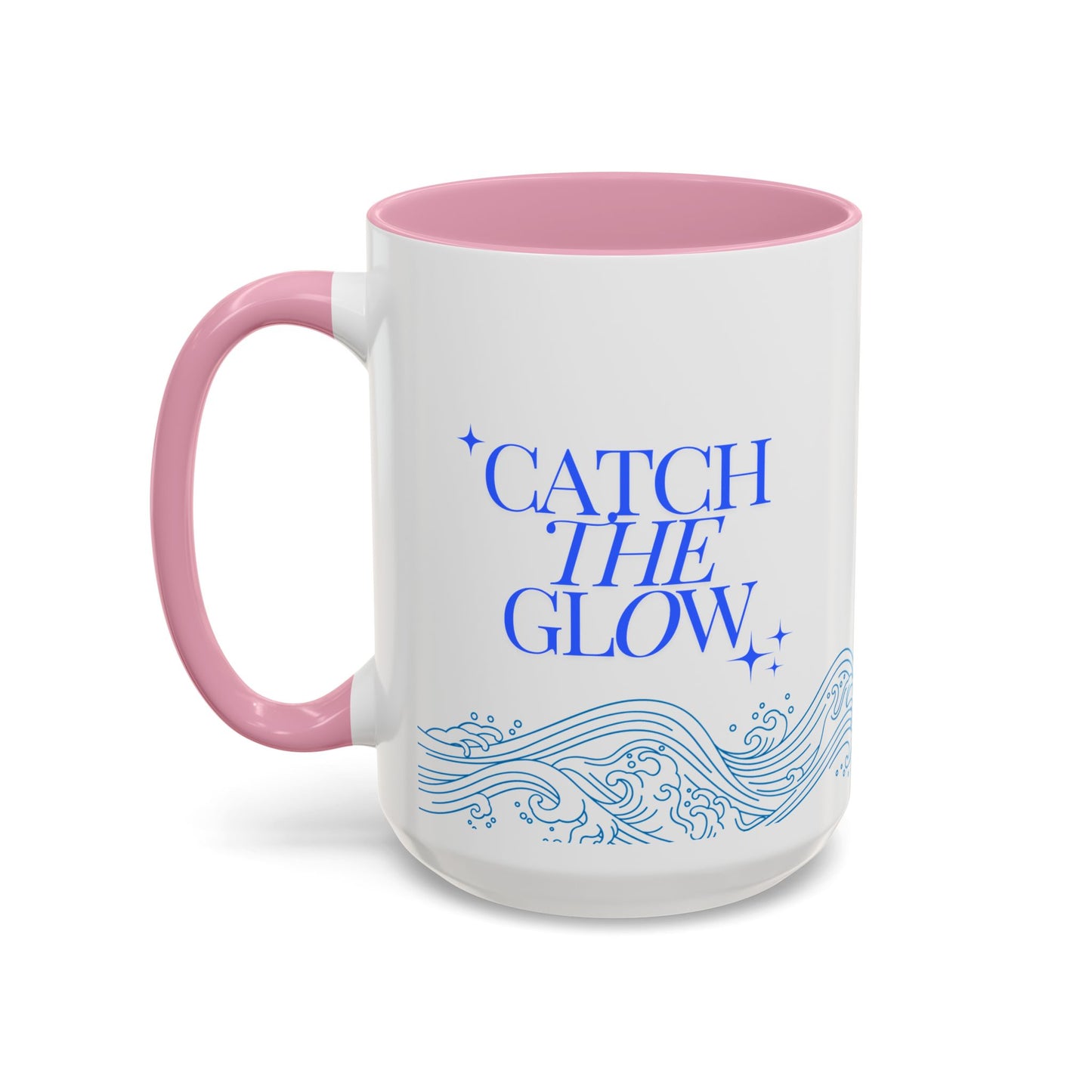 Ocean Wave Coffee Mug - Colorful 11oz & 15oz Cups with Inspirational Text