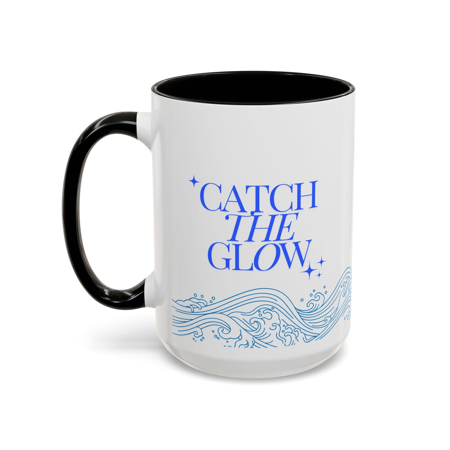 Ocean Wave Coffee Mug - Colorful 11oz & 15oz Cups with Inspirational Text