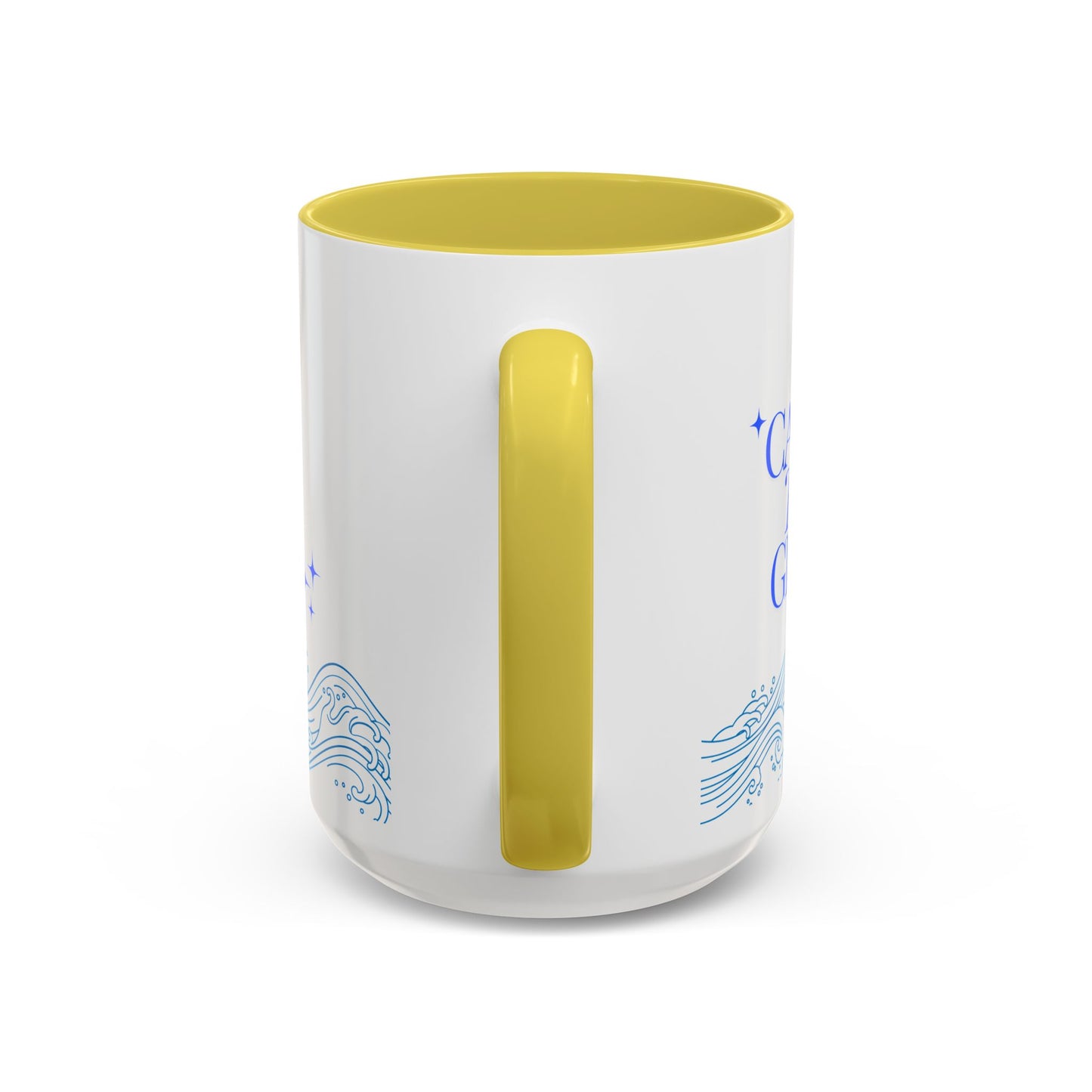 Ocean Wave Coffee Mug - Colorful 11oz & 15oz Cups with Inspirational Text